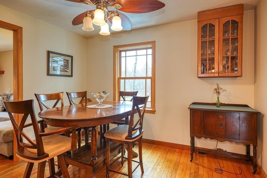 60 Coal Kiln Road Princeton, MA 01541 - Photo 10 of 31 a view of a dining room with furniture and chandelier