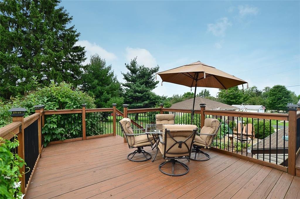 12780 Ridge Road North Huntingdon, PA 15642 - Photo 19 of 21 The huge back deck is a lovely spot to entertain and provides panoramic views of the large yard! It was added to the home in 2008.