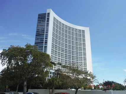 a front view of a building