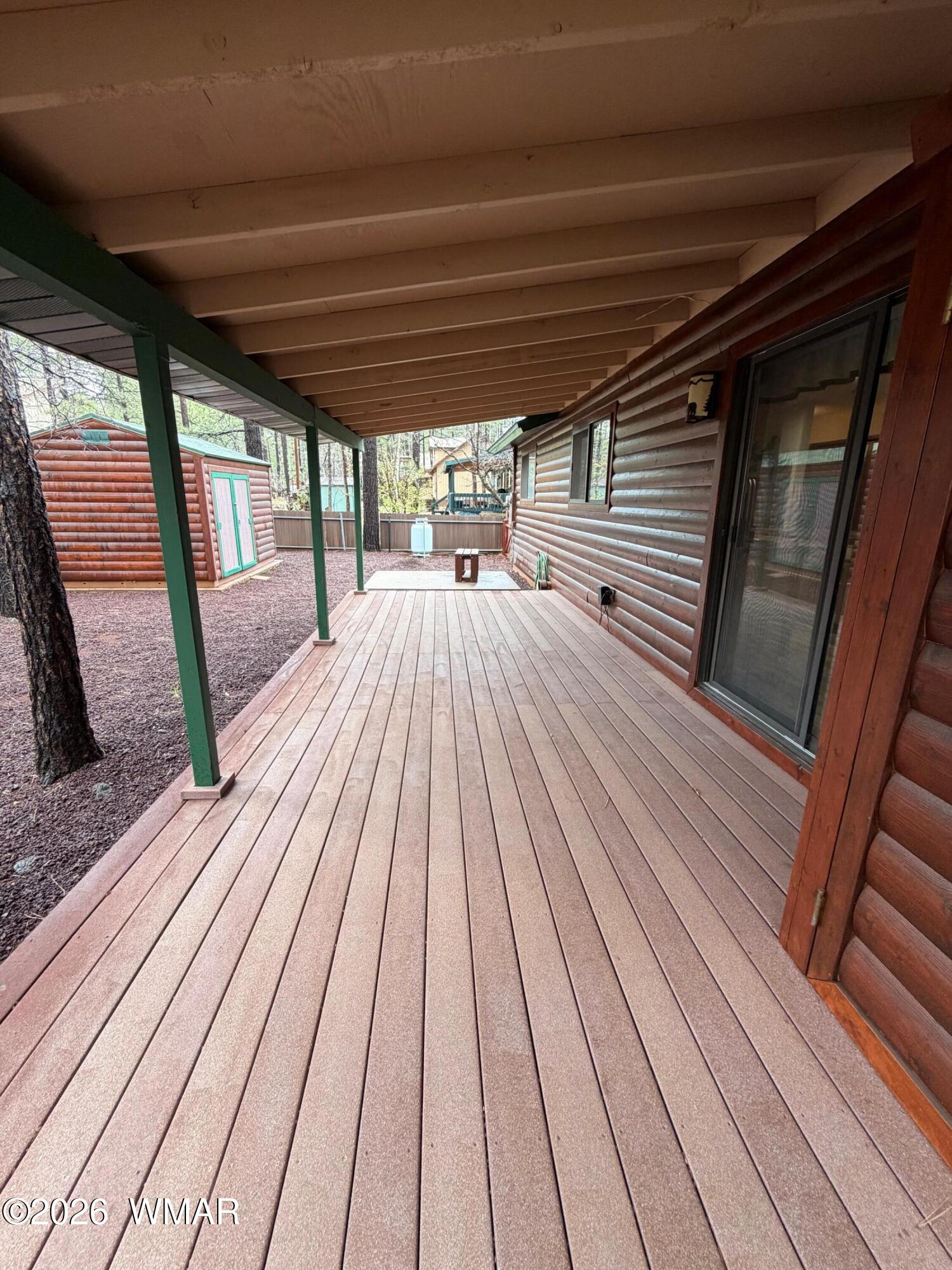 3225 Turkey Track Road Pinetop, AZ 85935 - Photo 18 of 25 back covered deck