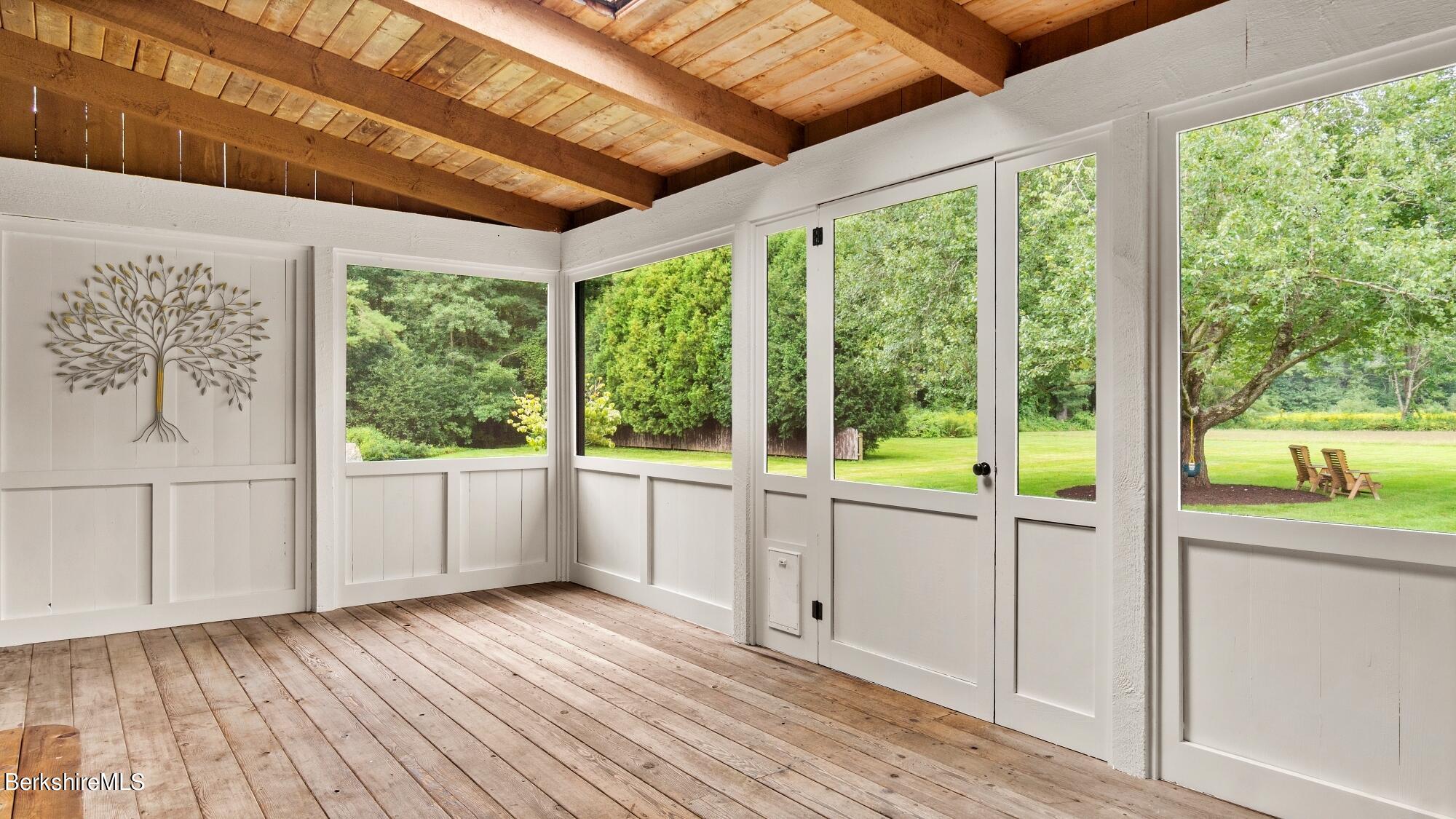 277 County Road Sheffield, MA 01230 - Photo 29 of 30 Screened Porch Alt View