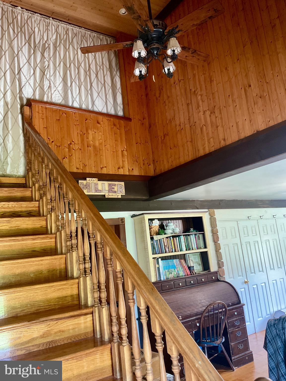 69 Fairview Road New Providence, PA 17560 - Photo 49 of 59 a view of staircase with railing and white walls