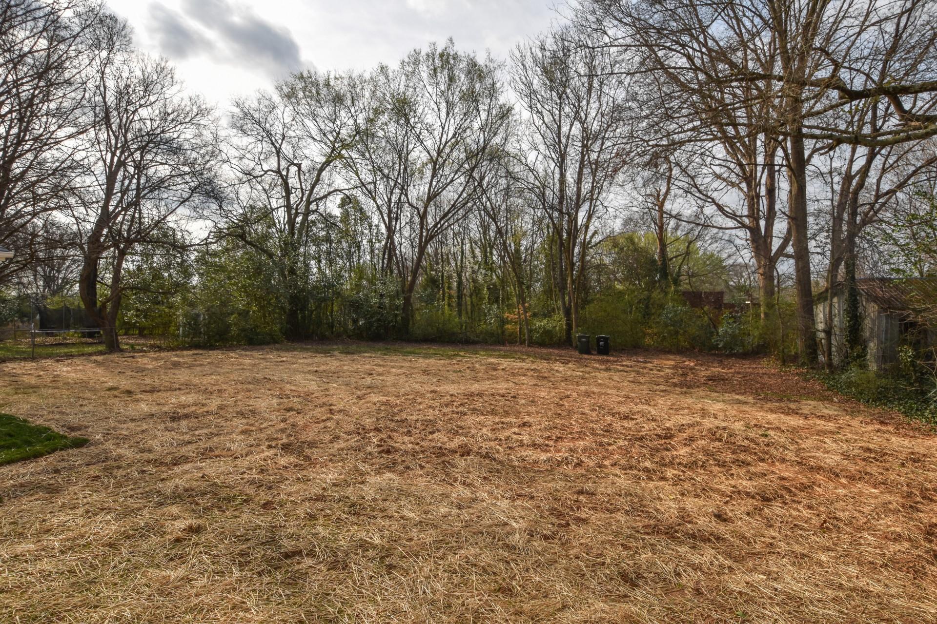 680 Union Cemetery Road Southwest Concord, NC 28027 - Photo 4 of 26 a backyard of a house with lots of green space
