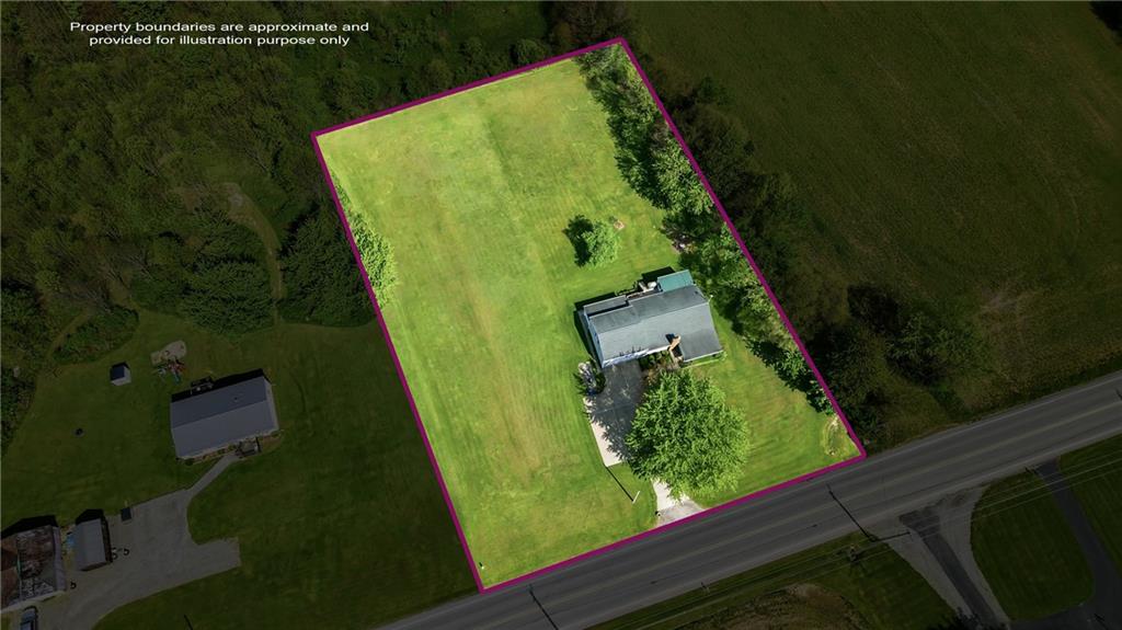 2818 Leesburg-Volant Road Volant, PA 16156 - Photo 41 of 46 Aerial property view, 1.5 acres