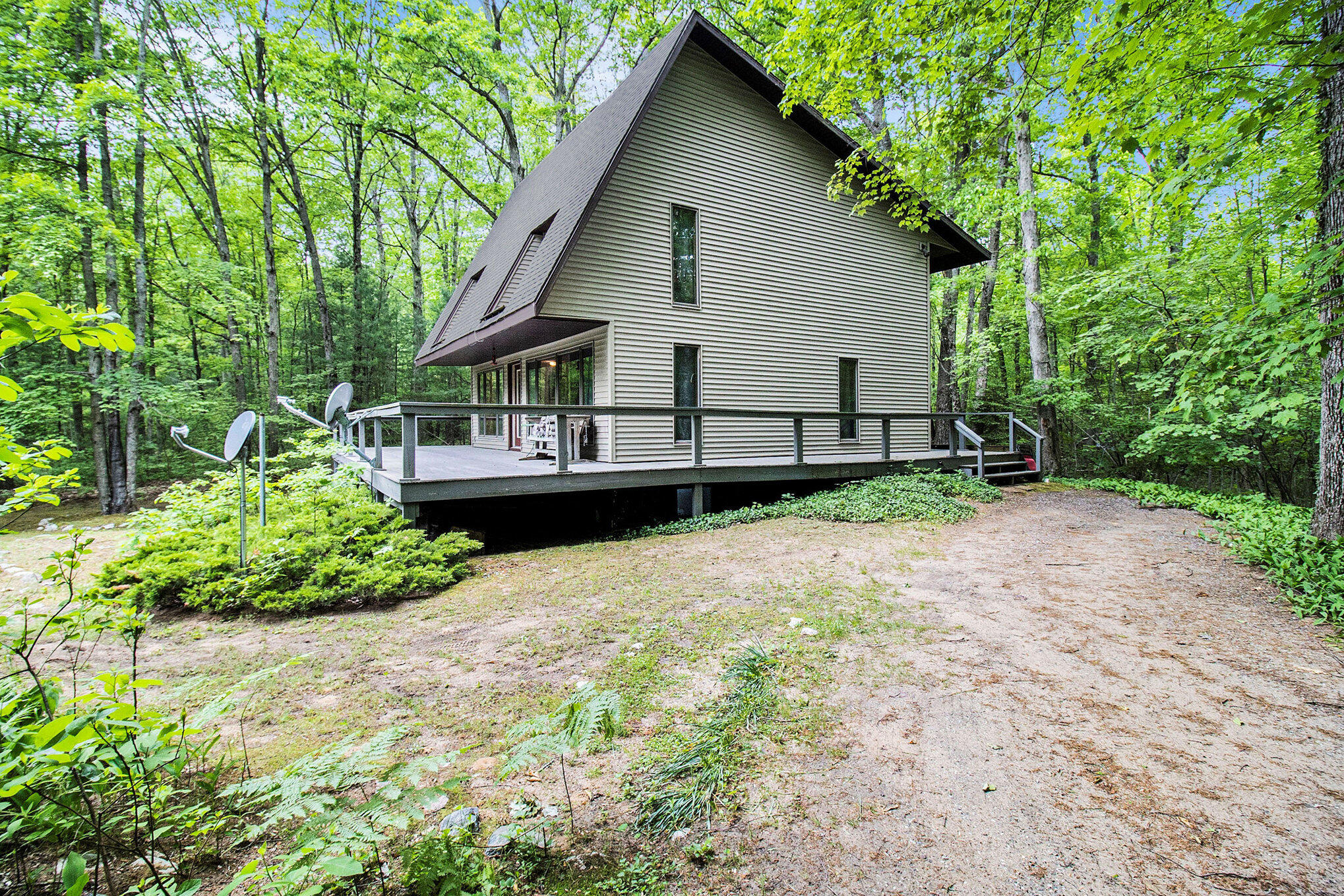 441 North Benson Road Custer, MI 49405 - Photo 24 of 35 End of driveway