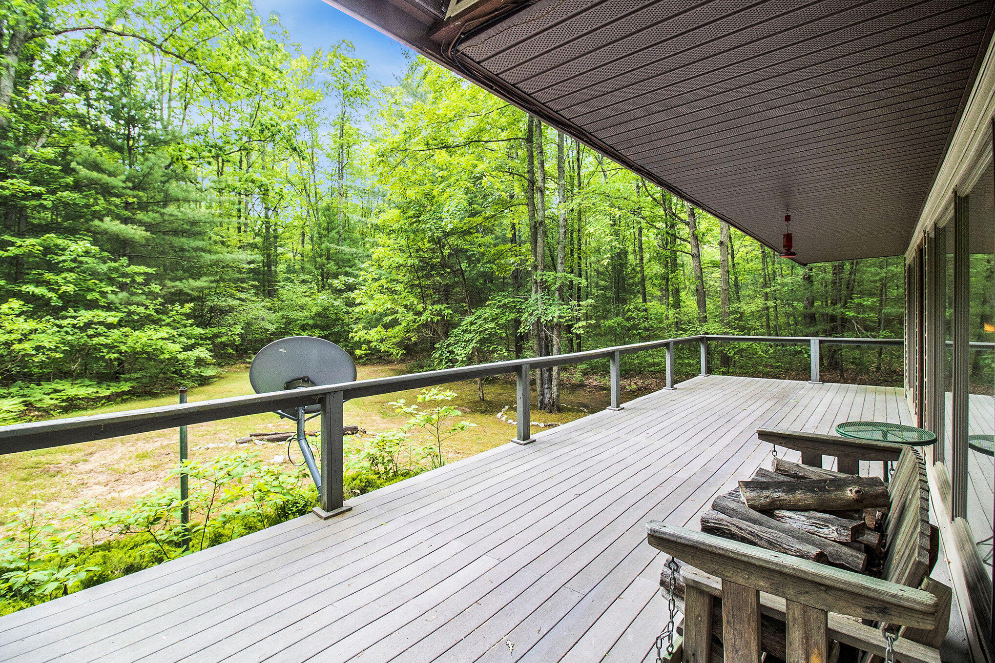 441 North Benson Road Custer, MI 49405 - Photo 26 of 35 Front deck