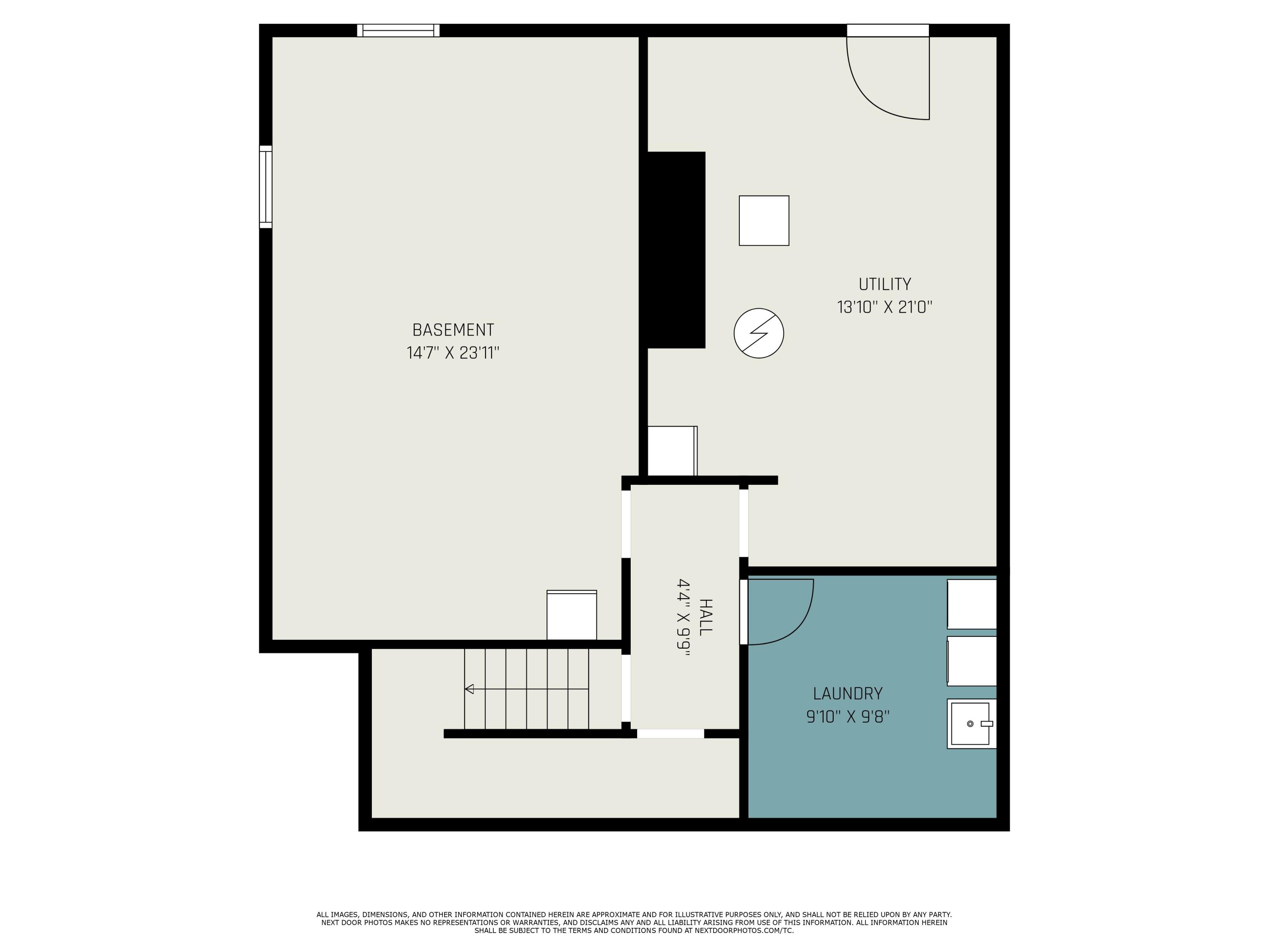441 North Benson Road Custer, MI 49405 - Photo 35 of 35 441 N Benson basement floor plan