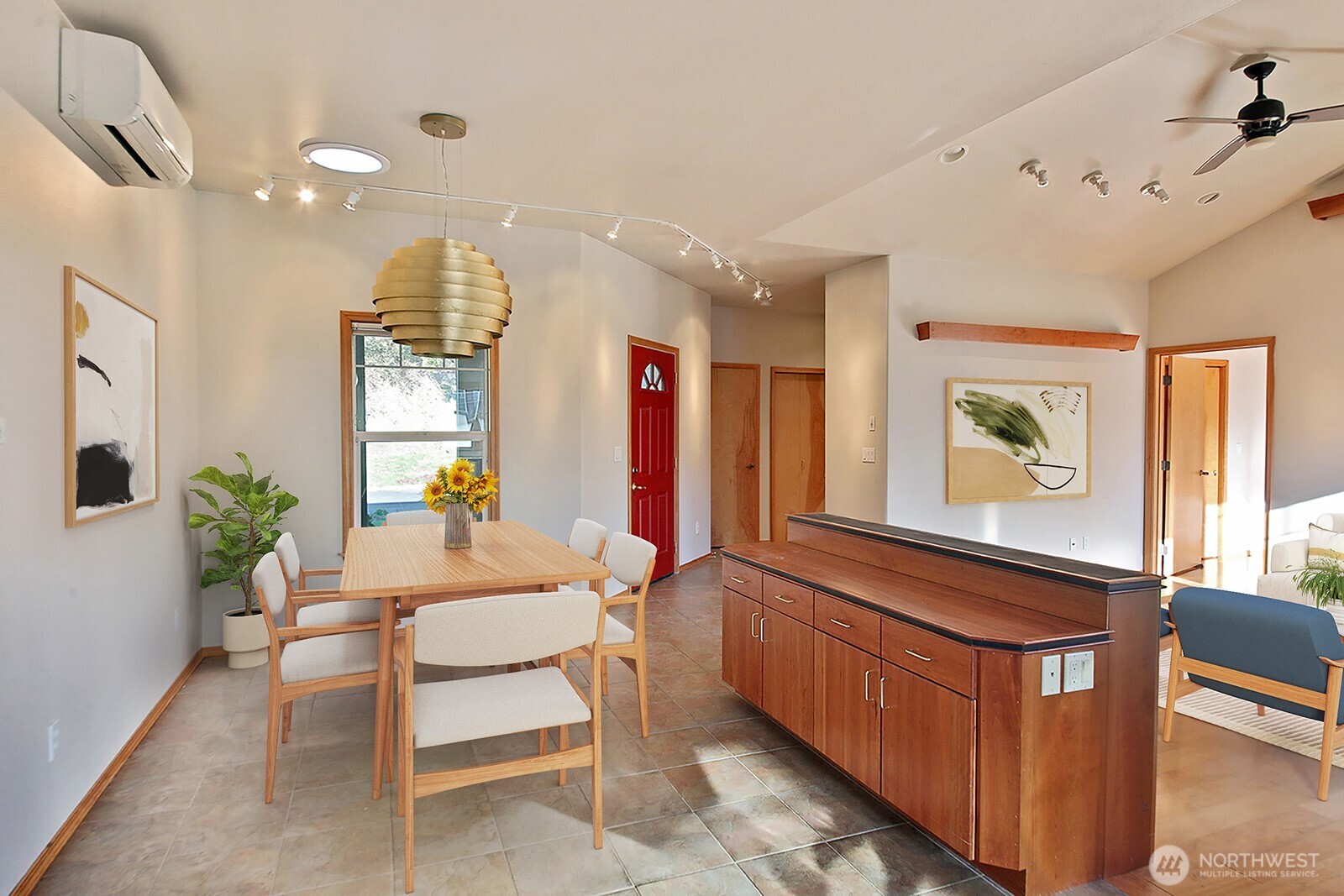 1752 Lee Court, Unit 5 Freeland, WA 98249 - Photo 17 of 38 a dining room with furniture and window