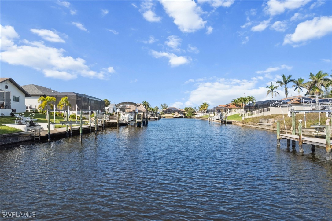 3307 Southwest 2nd Avenue Cape Coral, FL 33914 - Photo 33 of 39 a view of an ocean with boats and trees