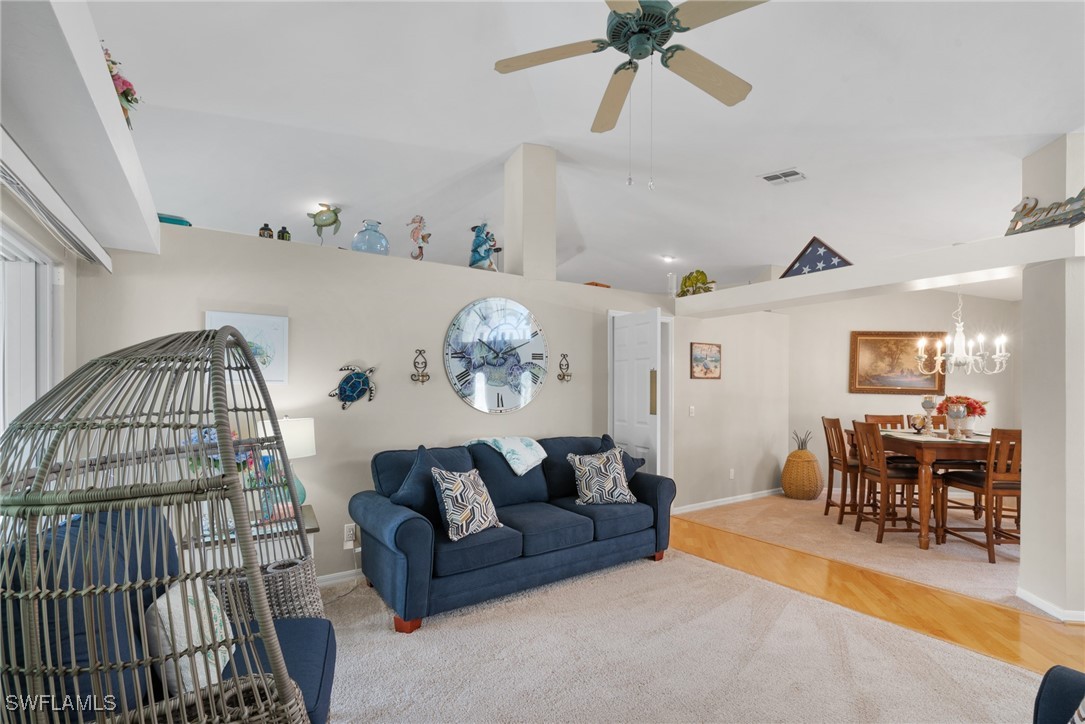 3307 Southwest 2nd Avenue Cape Coral, FL 33914 - Photo 6 of 39 a living room with furniture