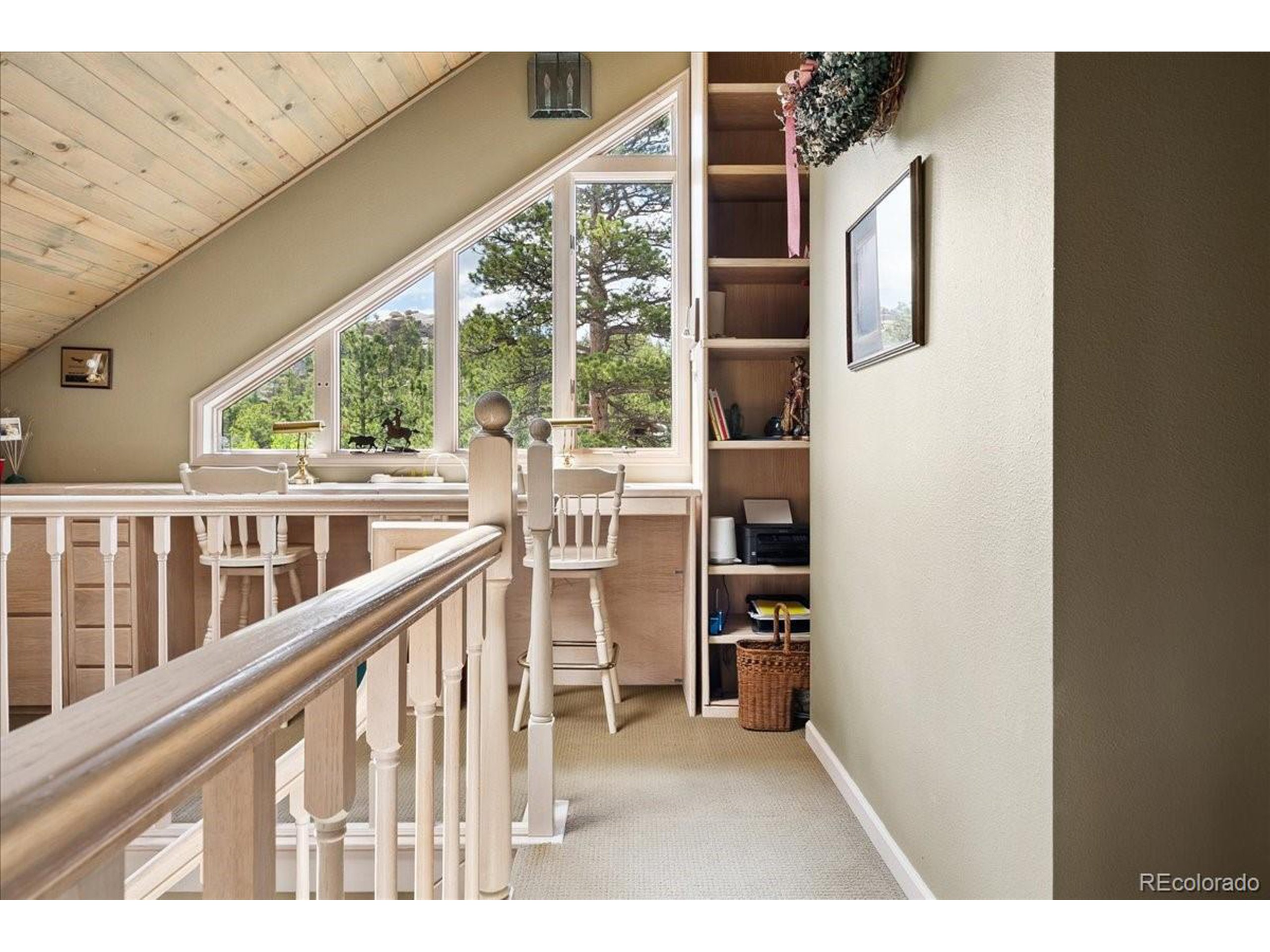 40 Three Lks Court Red Feather Lakes, CO 80545 - Photo 22 of 48 a view of balcony with furniture