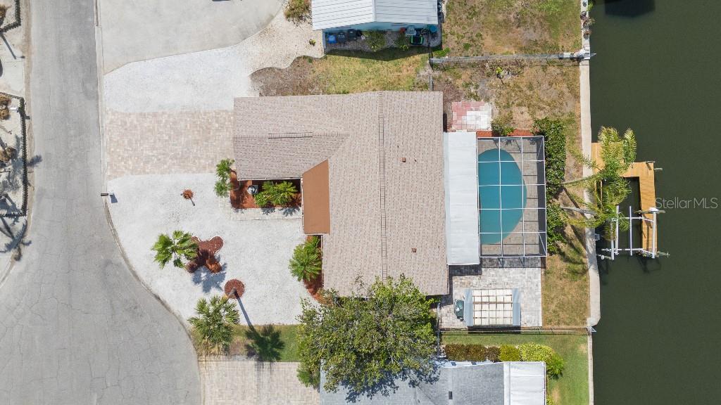 1024 Spindle Palm Way Apollo Beach, FL 33572 - Photo 33 of 50 an aerial view of residential houses with outdoor space