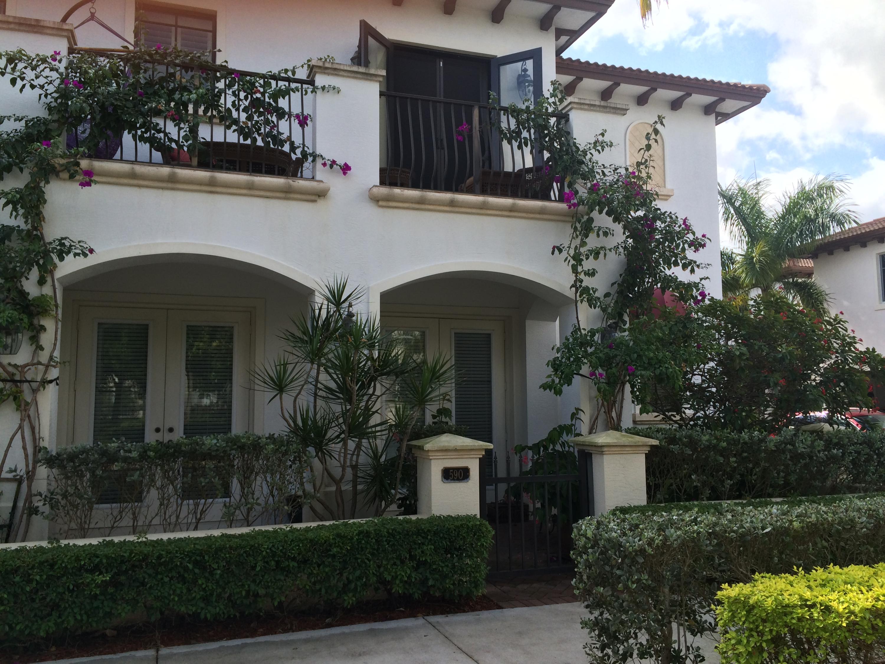 590 Northwest Crane Terrace Boca Raton, FL 33432 - Photo 3 of 43 balcony doors open