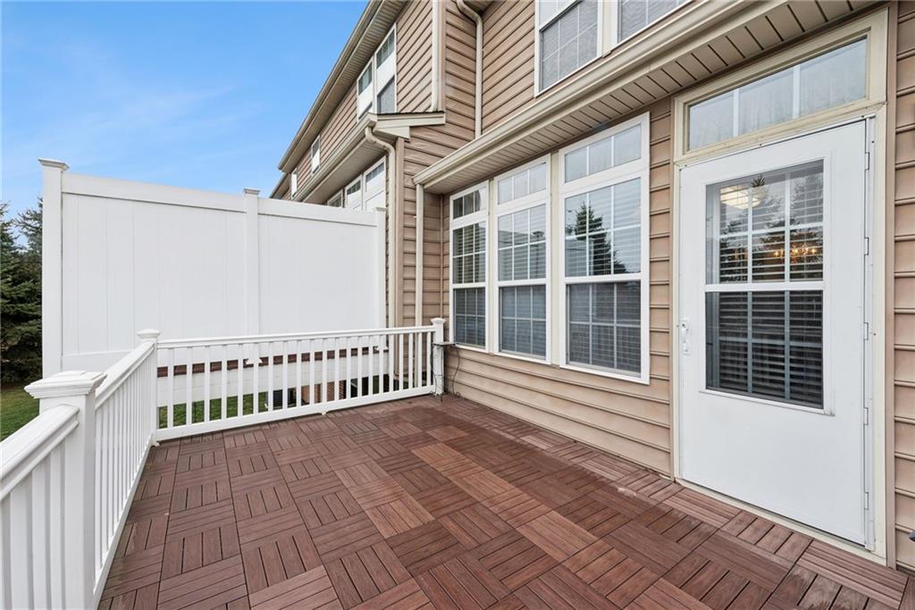 504 Azalea Lane Bridgeville, PA 15017 - Photo 12 of 34 Walk out from kitchen. Beautiful composite decking