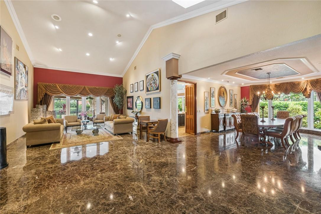 21914 Old Bridge Trail Boca Raton, FL 33428 - Photo 9 of 37 LIVING AND DINING ROOM AREA