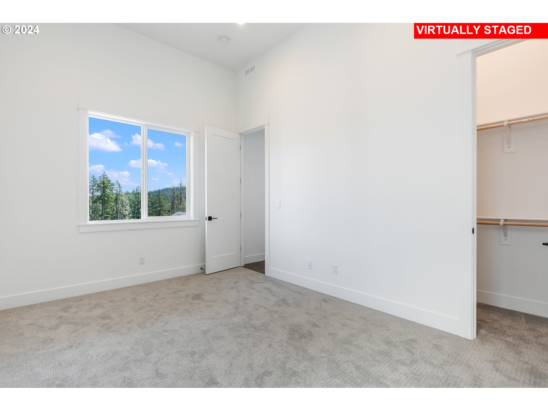 4957 North Adams Court Camas, WA 98607 - Photo 17 of 23 a view of an empty room with a window