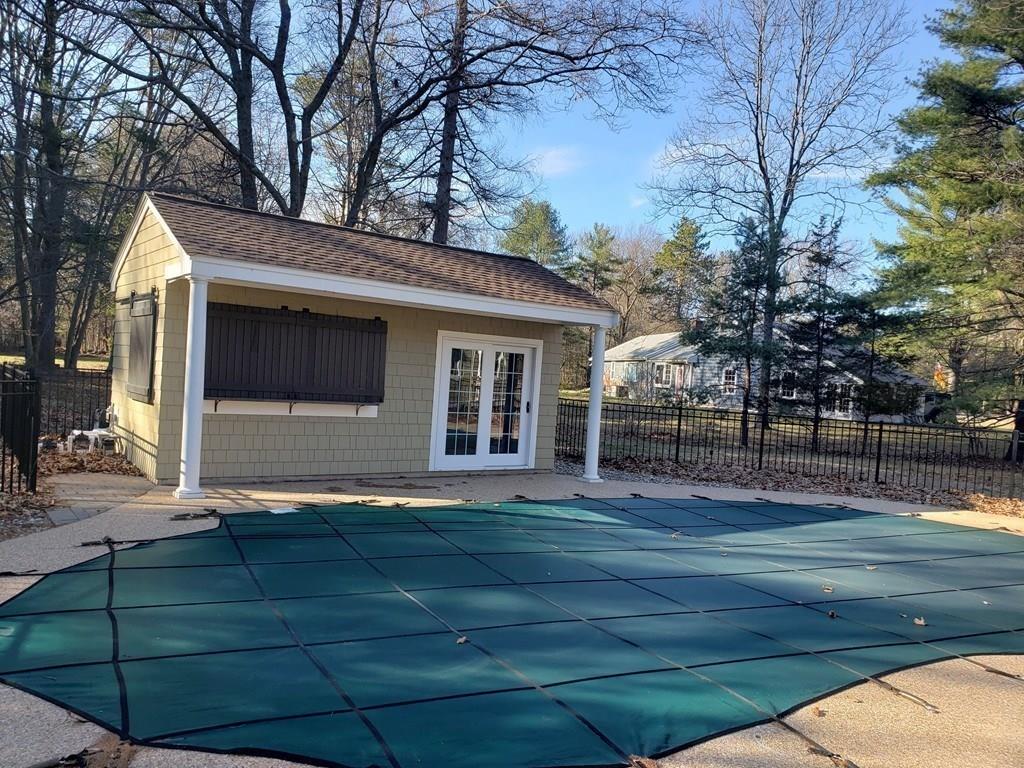 12 Hemlock Road Boxford, MA 01921 - Photo 6 of 42 a front view of house with yard and trees around
