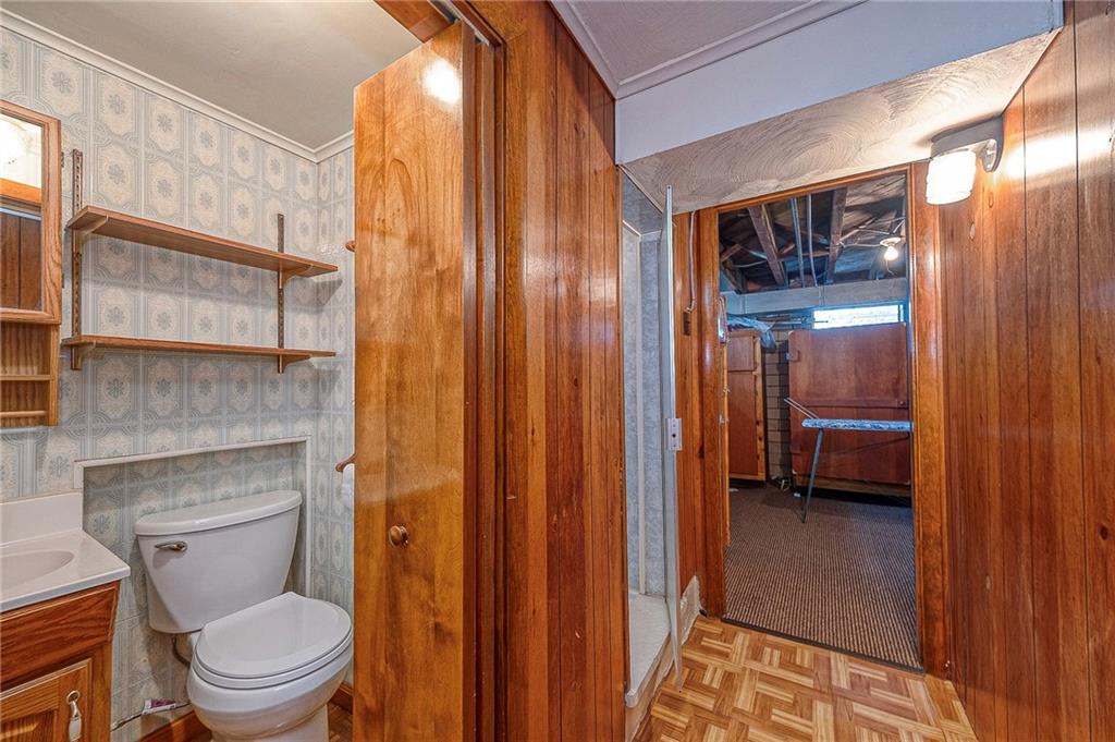 699 Kaye Avenue Monaca, PA 15061 - Photo 26 of 43 a bathroom with a toilet and a shower