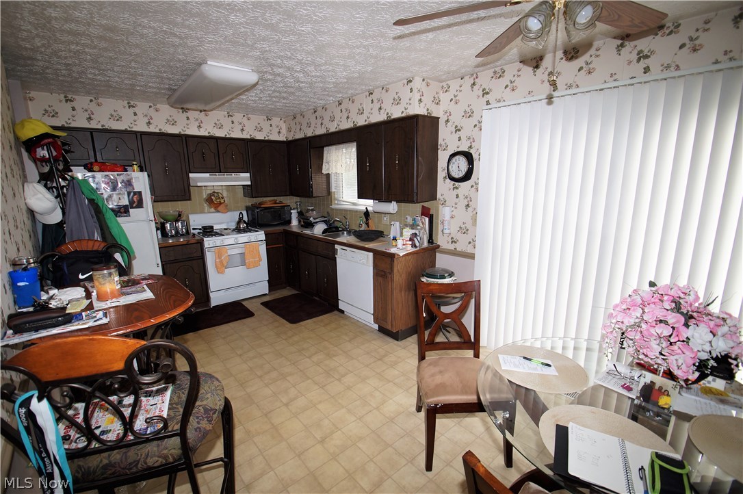 3460 Raber Terrace Akron, OH 44312 - Photo 15 of 19 Right side eat-in kitchen, walkout to patio and large backyard
