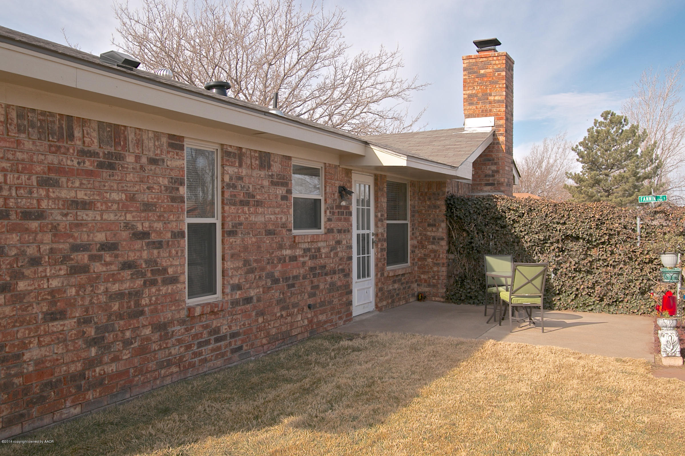 5701 South Fannin Street Amarillo, TX 79110 - Photo 15 of 15 a view of a house with a yard