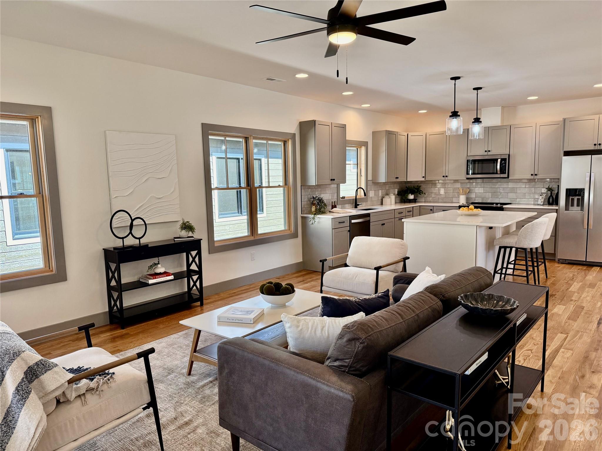 314 Gallimore Road Brevard, NC 28712 - Photo 12 of 38 a living room with furniture and a window