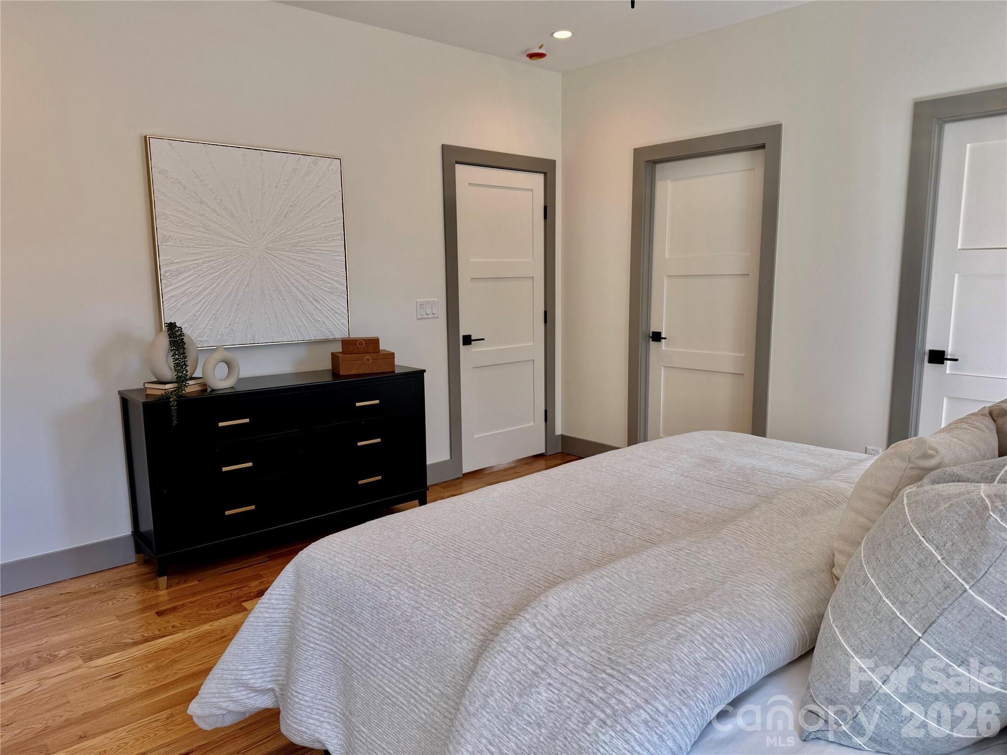 314 Gallimore Road Brevard, NC 28712 - Photo 20 of 38 a bedroom with a bed and a closet