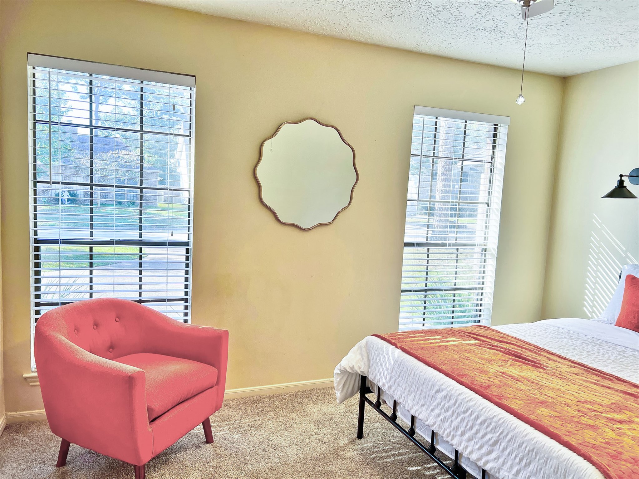 12510 Millvan Drive Houston, TX 77070 - Photo 36 of 46 a bedroom with a bed and a window