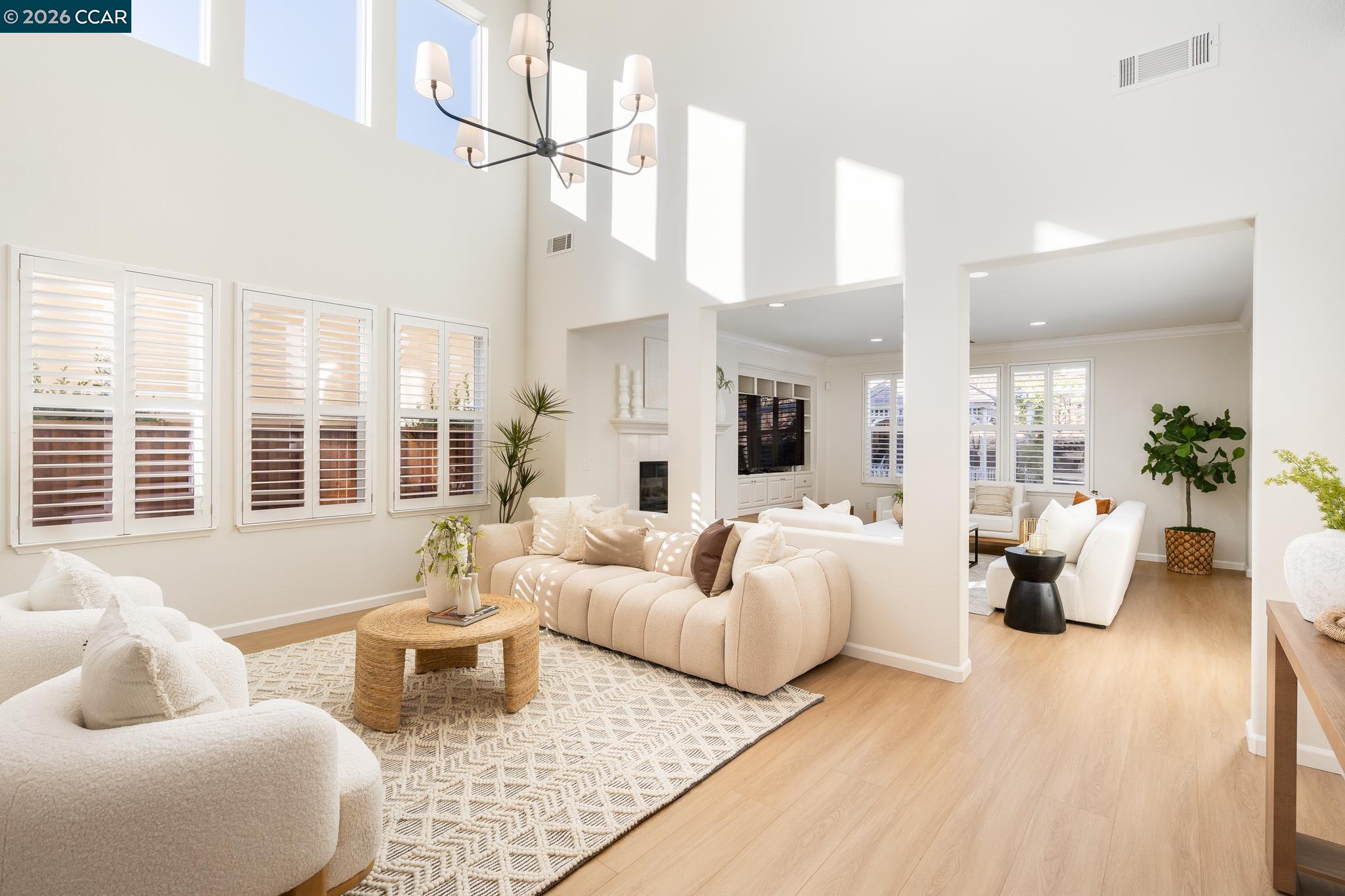 3138 Ashbrook Lane San Ramon, CA 94582 - Photo 2 of 27 a living room with furniture and a large window