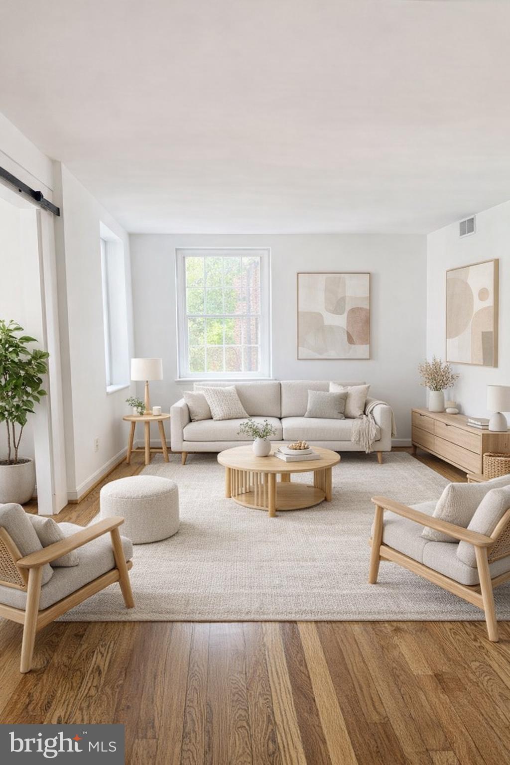 3720 39th Street Northwest, Unit D166 Washington, DC 20016 - Photo 1 of 58 Living Room AI virtually staged