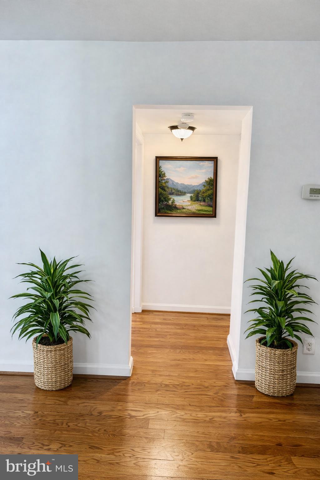 3720 39th Street Northwest, Unit D166 Washington, DC 20016 - Photo 4 of 58 Corridor to bedroom AI virtually staged