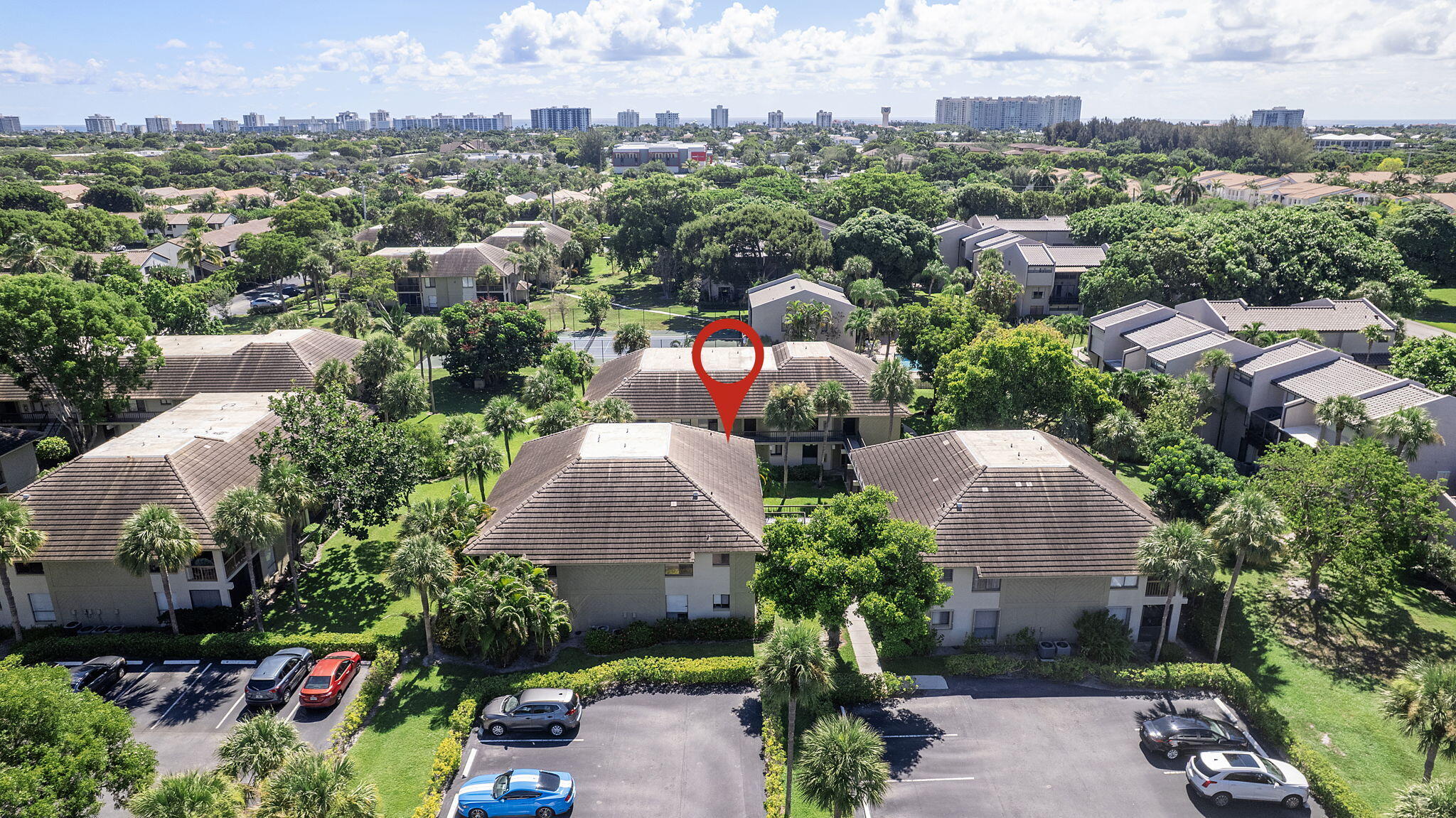 159 Northwest 70th Street, Unit 603 Boca Raton, FL 33487 - Photo 31 of 35 an aerial view of a house