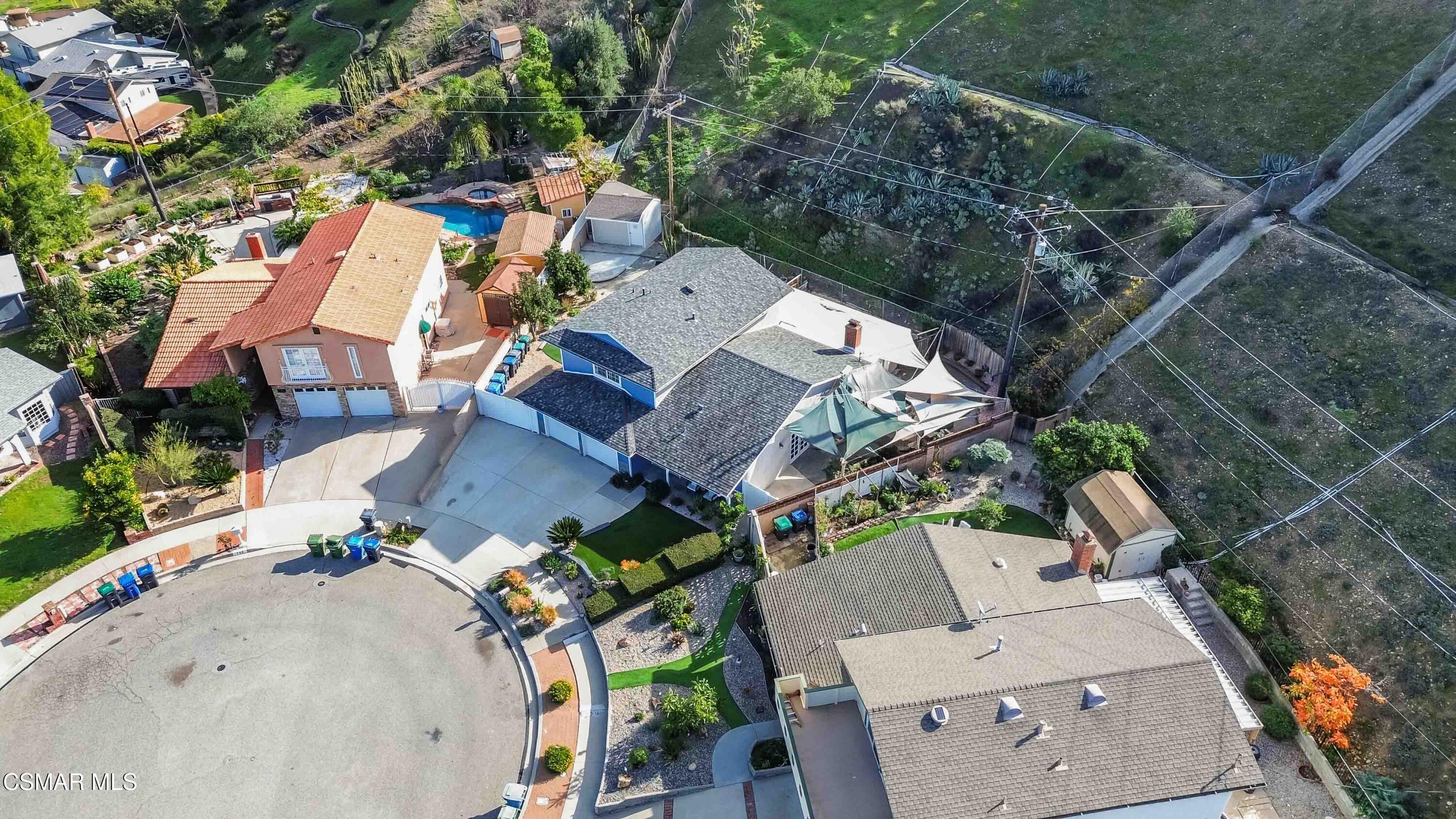 705 Wishard Avenue Simi Valley, CA 93065 - Photo 43 of 50 an aerial view of a house with outdoor space