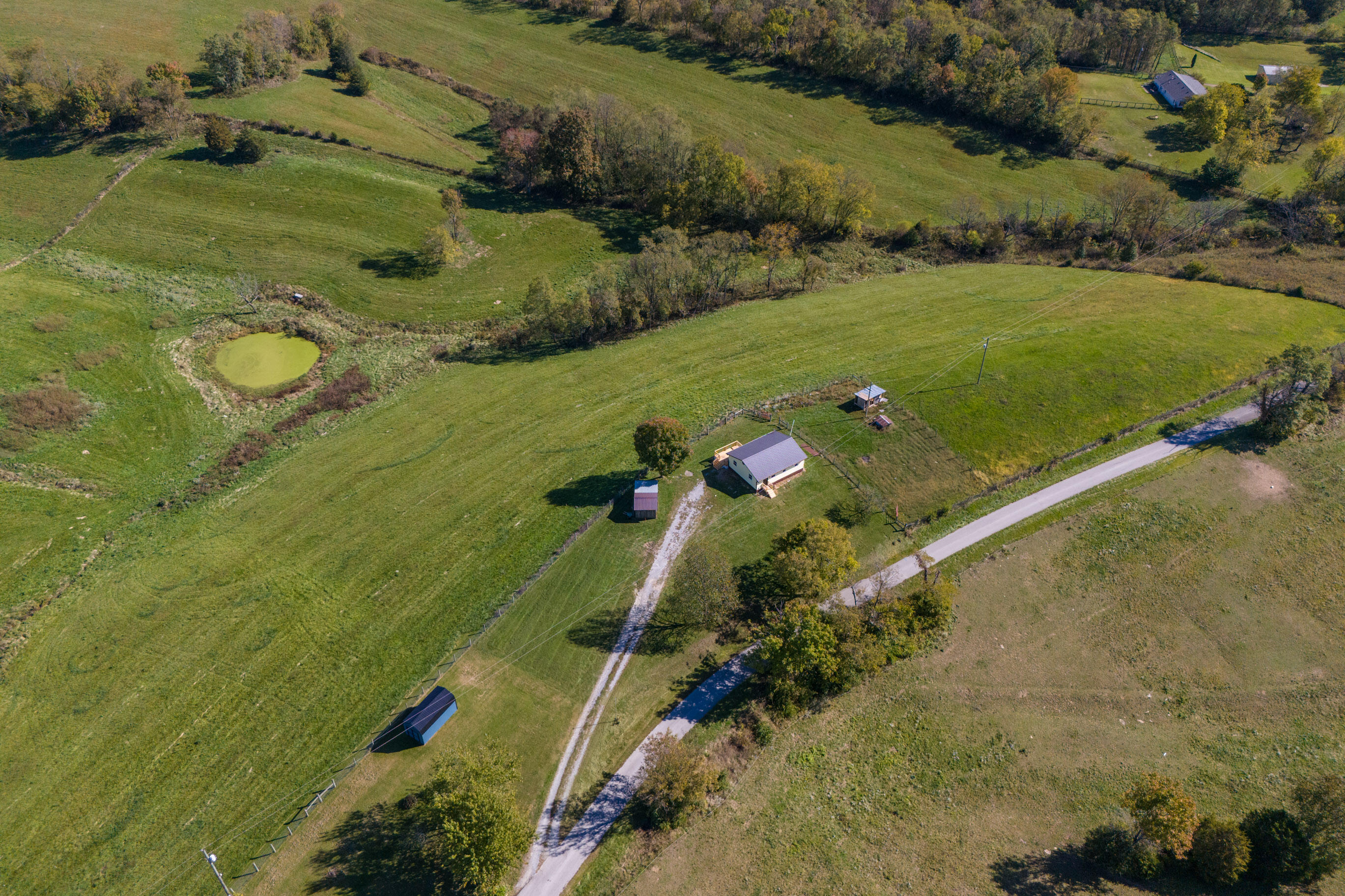 1355 Gillispie Road Carlisle, KY 40311 - Photo 8 of 29 20241010-1355-Gillespie-Rd-drone-tem-006