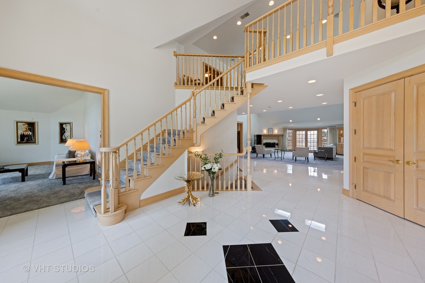 101 Windmill Road Orland Park, IL 60467 - Photo 5 of 56 a view of entryway and hall with dining room