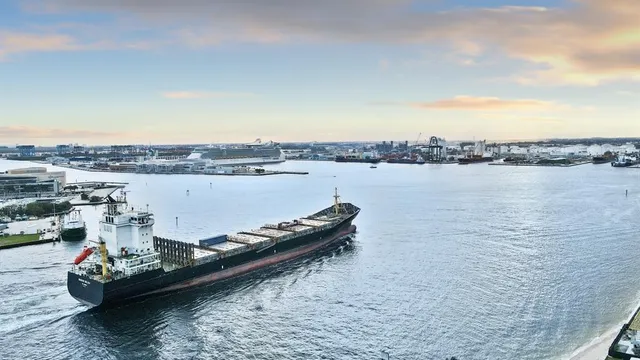 a view of a city with tall buildings