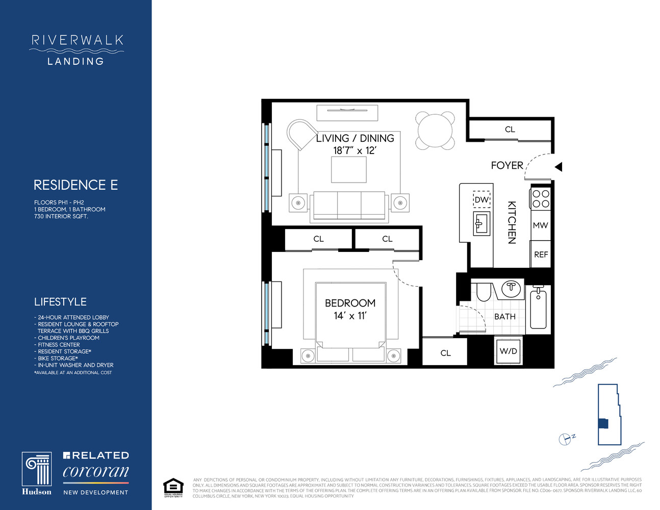 425 Main Street, Unit PH2E Manhattan, NY 10044 - Photo 22 of 22 unknown