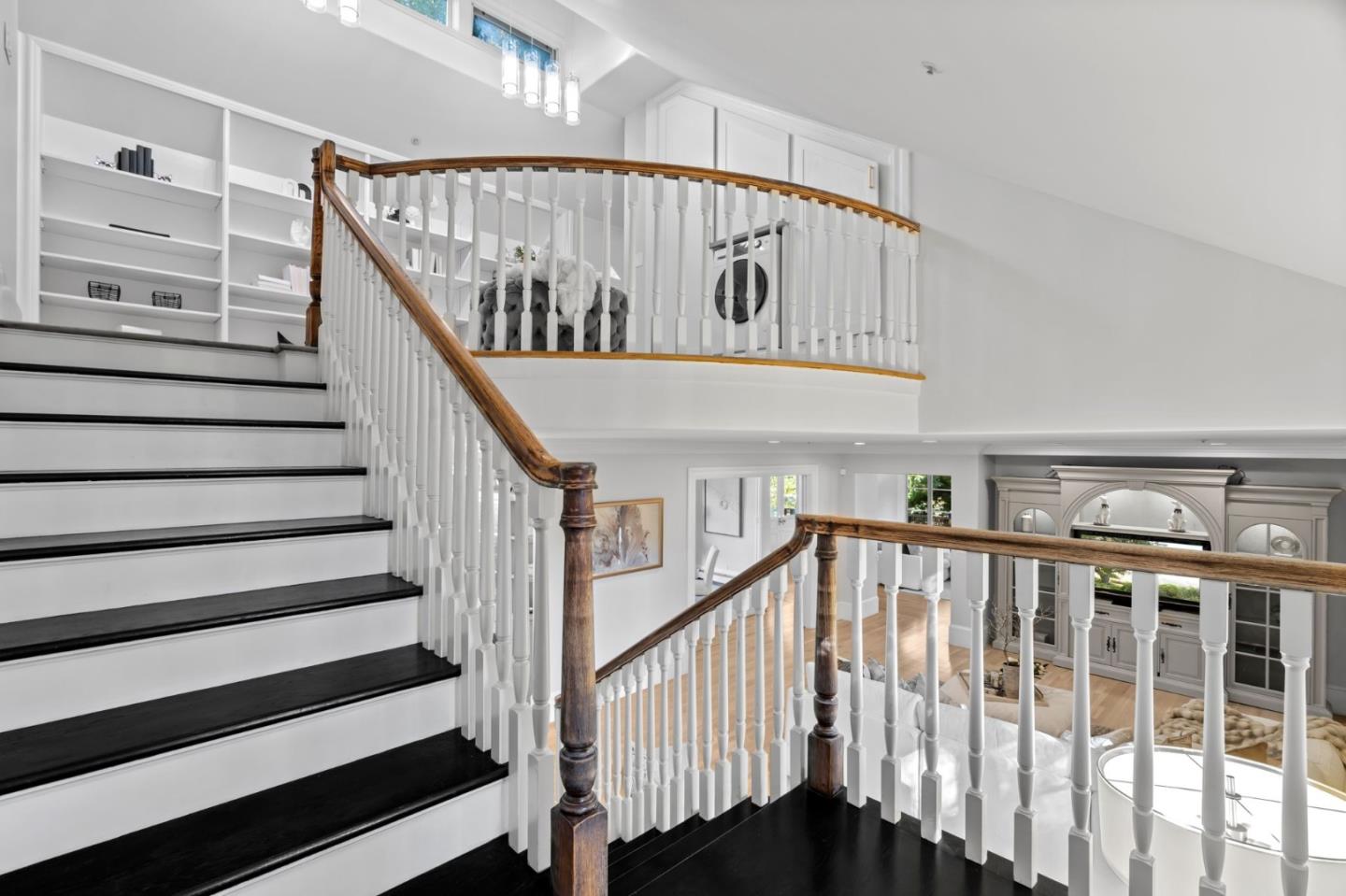 19050 Camino Barco Saratoga, CA 95070 - Photo 28 of 91 a view of entryway with wooden stairs