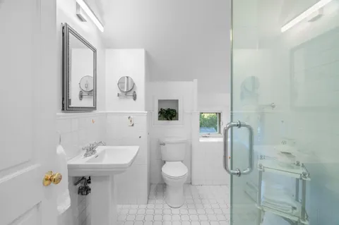 a view of a chairs and tables in the patio