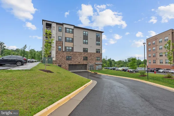 a view of parking garage