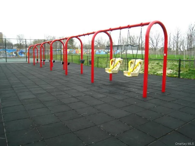 a view of outdoor space with garden and deck