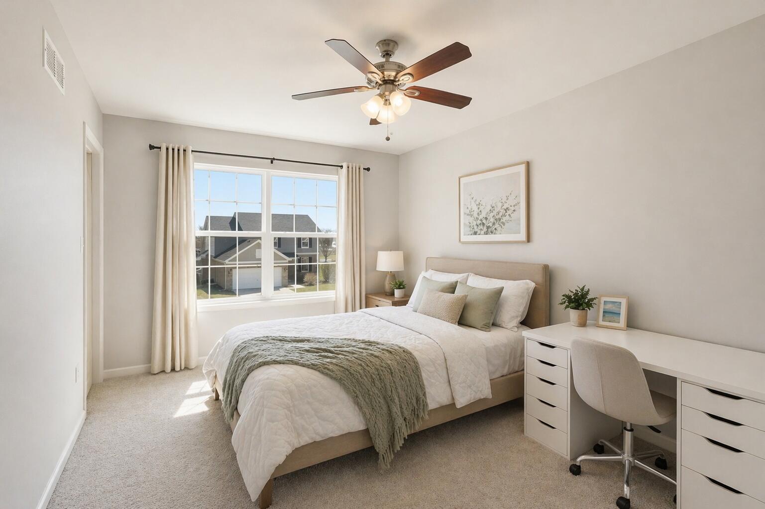 10322 Adler Cove St. John, IN 46373 - Photo 22 of 26 a bedroom with a bed and window