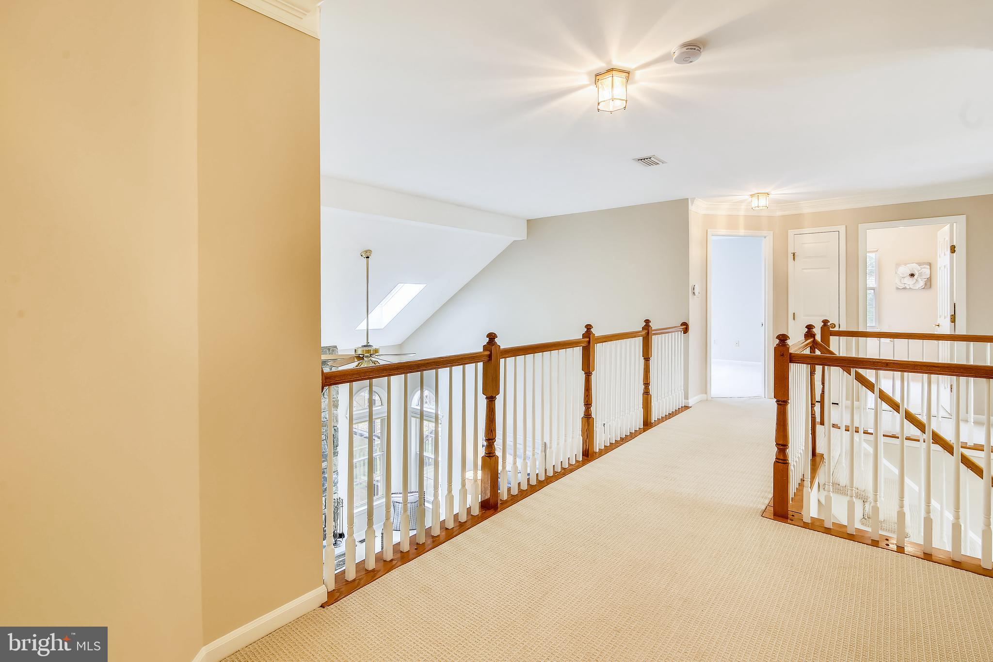 6441 Stream Valley Way Gaithersburg, MD 20882 - Photo 31 of 60 Open Second Floor Hallway
