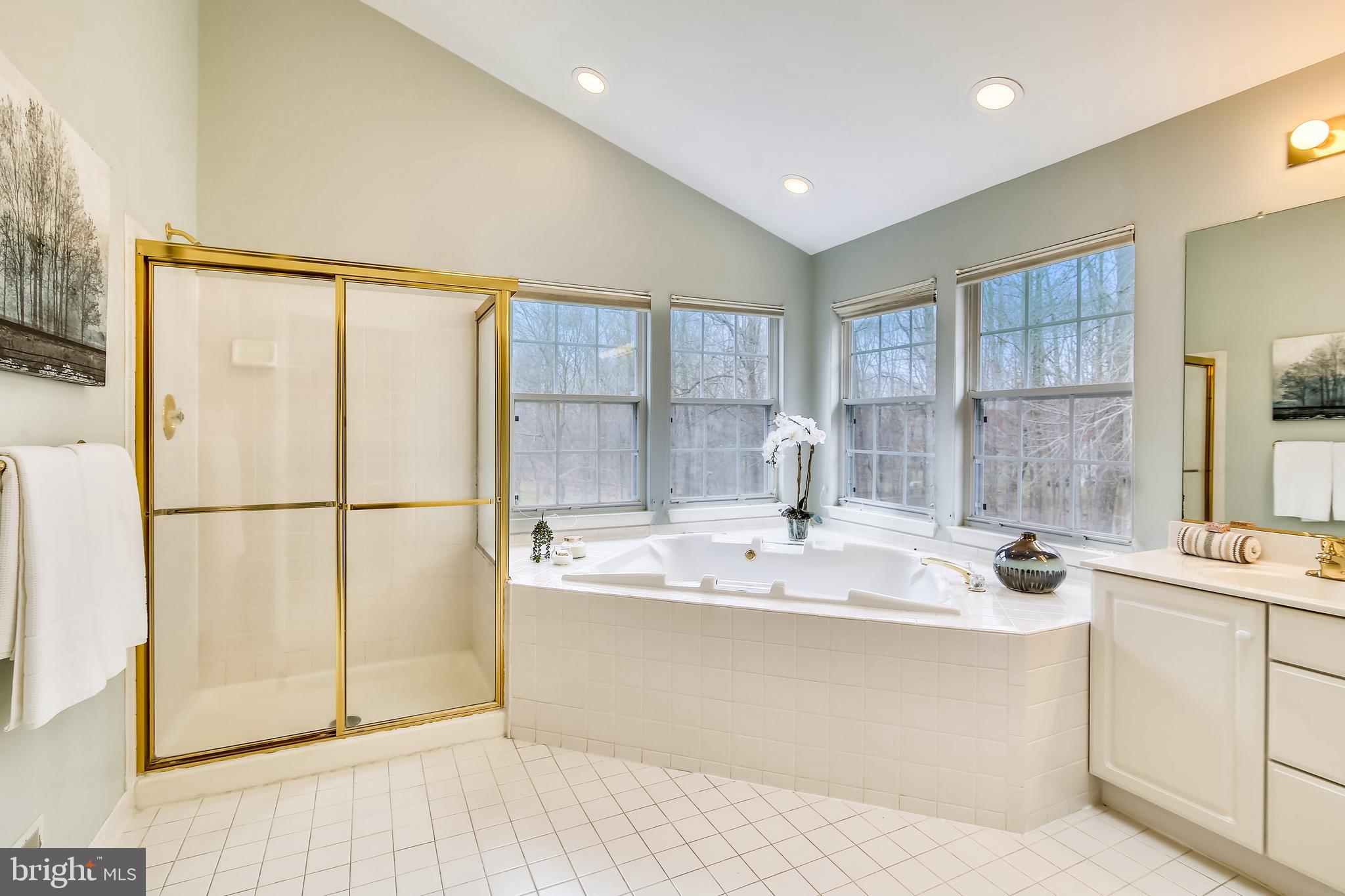 6441 Stream Valley Way Gaithersburg, MD 20882 - Photo 35 of 60 Master Bath w/sep. Shower