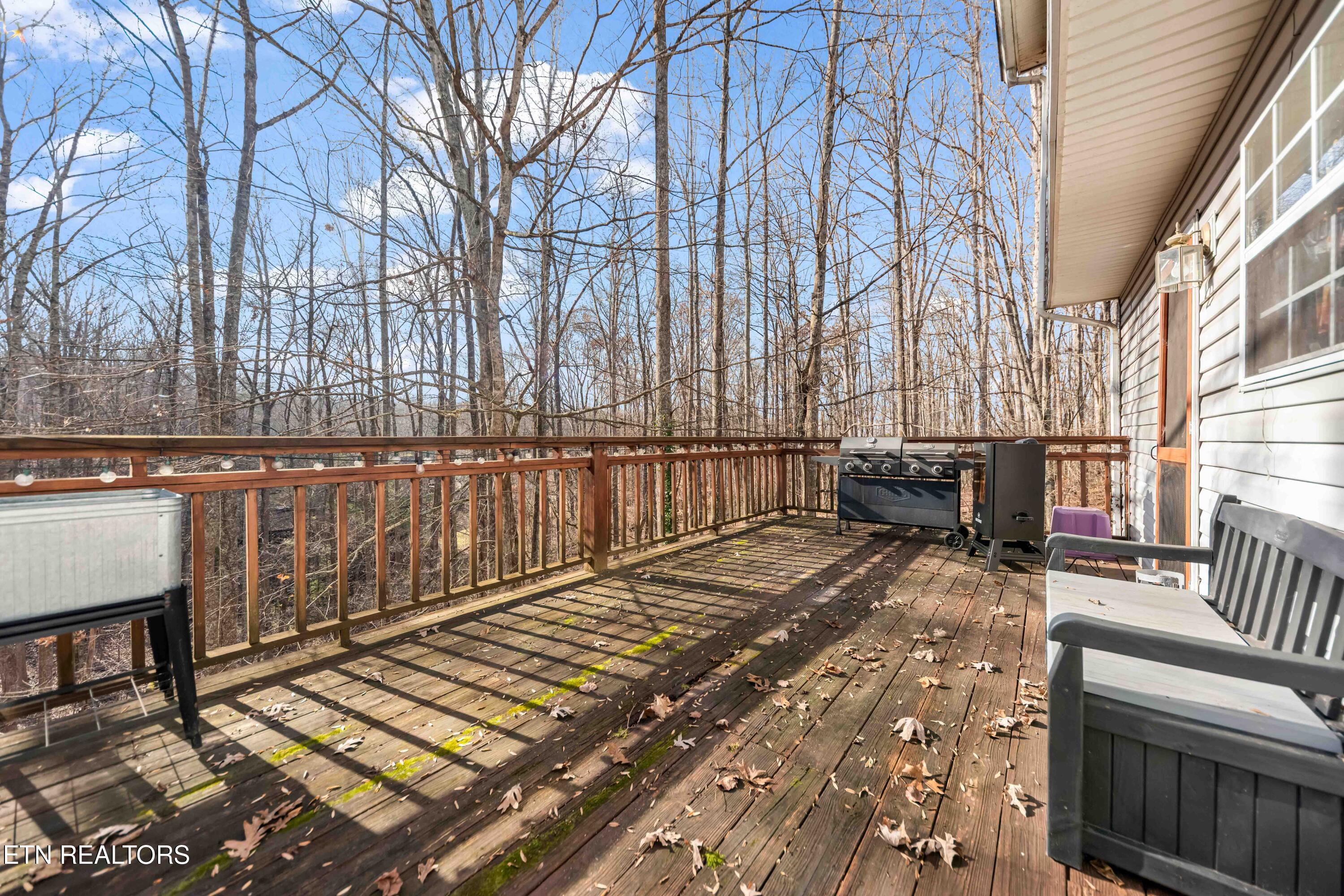 153 Autumn Drive Clinton, TN 37716 - Photo 24 of 29 Large deck with private view