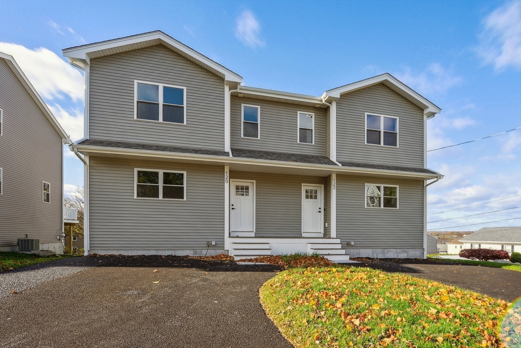 122 Stowe Street, Unit 122 Fall River, MA 02720 - Photo 1 of 21 a front view of house with yard