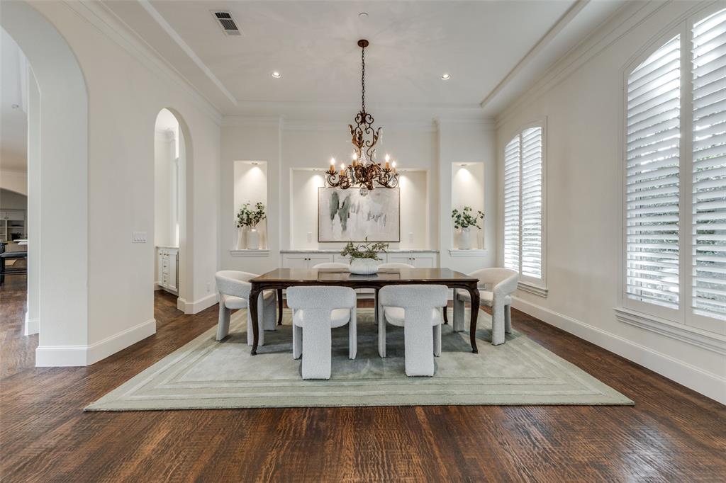 14828 Bellbrook Drive Addison, TX 75254 - Photo 9 of 36 a view of a dining room with furniture and window