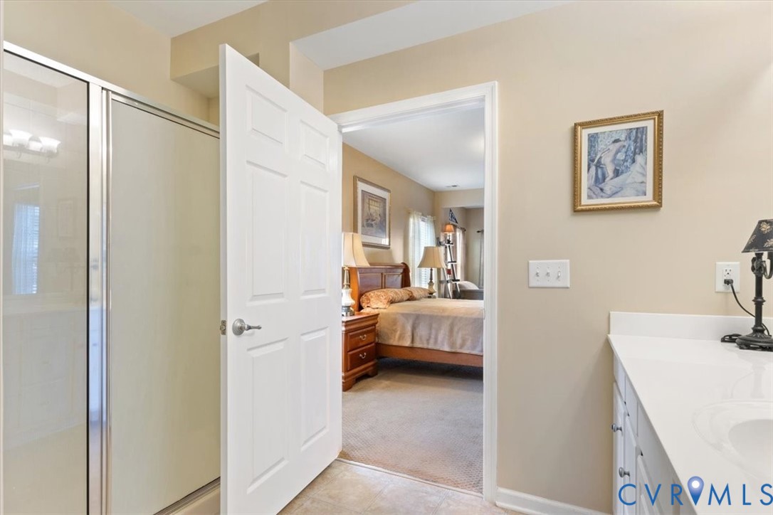 14011 Briars Circle, Unit 104 Midlothian, VA 23114 - Photo 16 of 22 a view of a bedroom from a bathroom