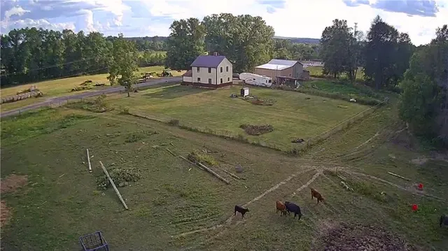 a view of outdoor space and yard