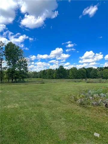 a view of a green field