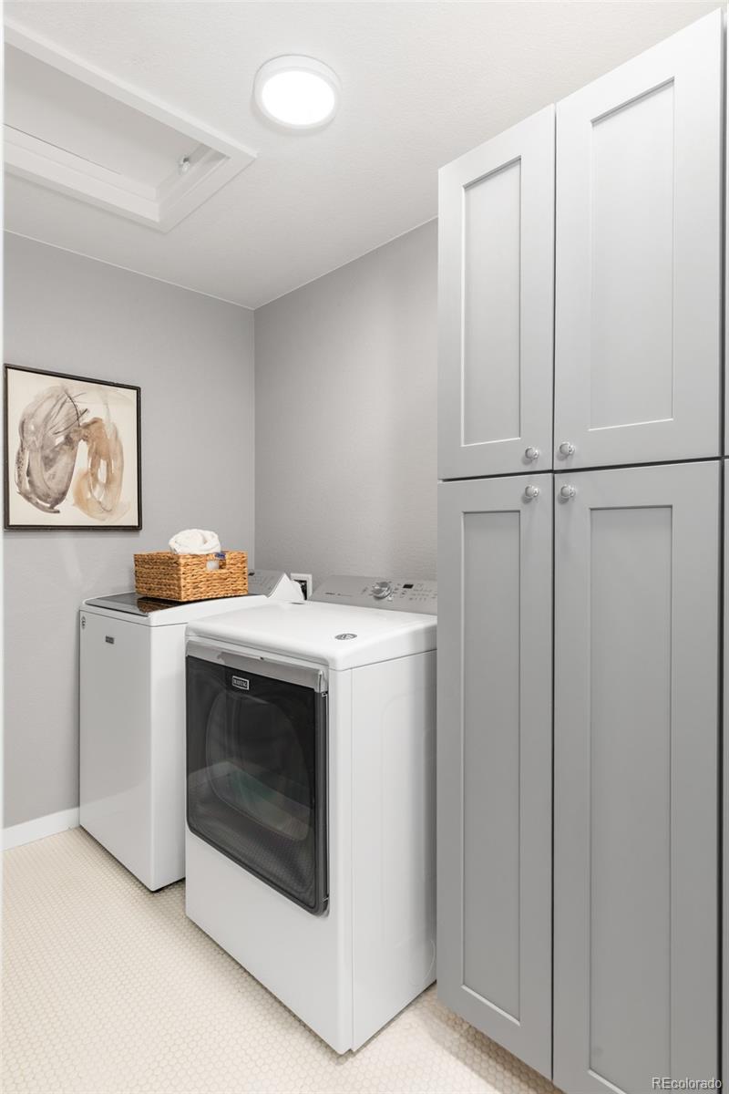 5230 Stuart Street Denver, CO 80212 - Photo 26 of 34 a utility room with dryer and washer